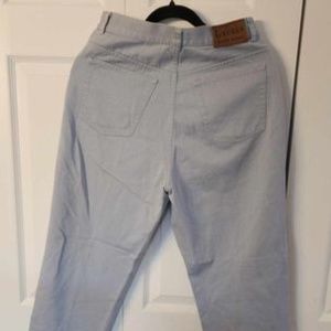 Ralph Lauren Sailing Soft Blue Cotton Stretchy Jeans Size US 10 Petite